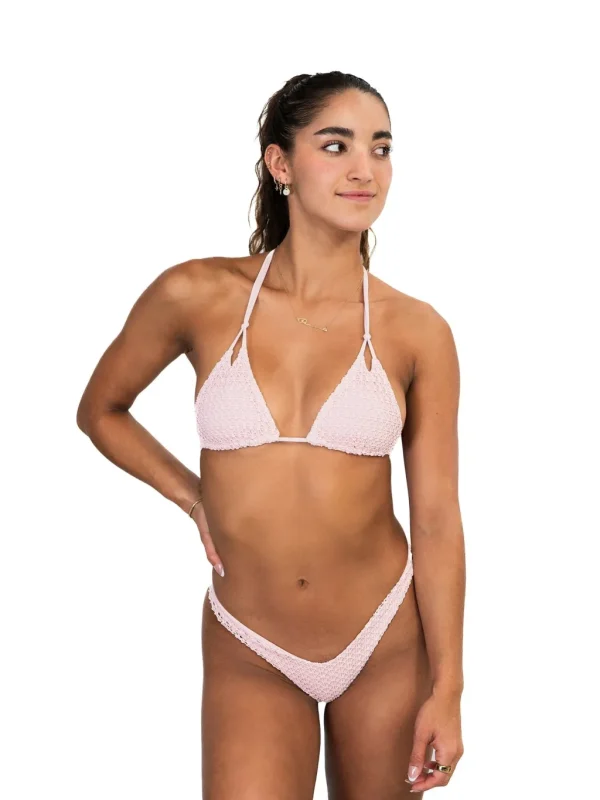 Fashion Sorbet Overlay High Leg Thong Bottom Thong Bottom | Minimal Coverage Bottom