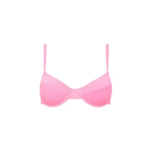 New Taffy Ribbed Ditzy Underwire Bra Bikini Top Underwire Top