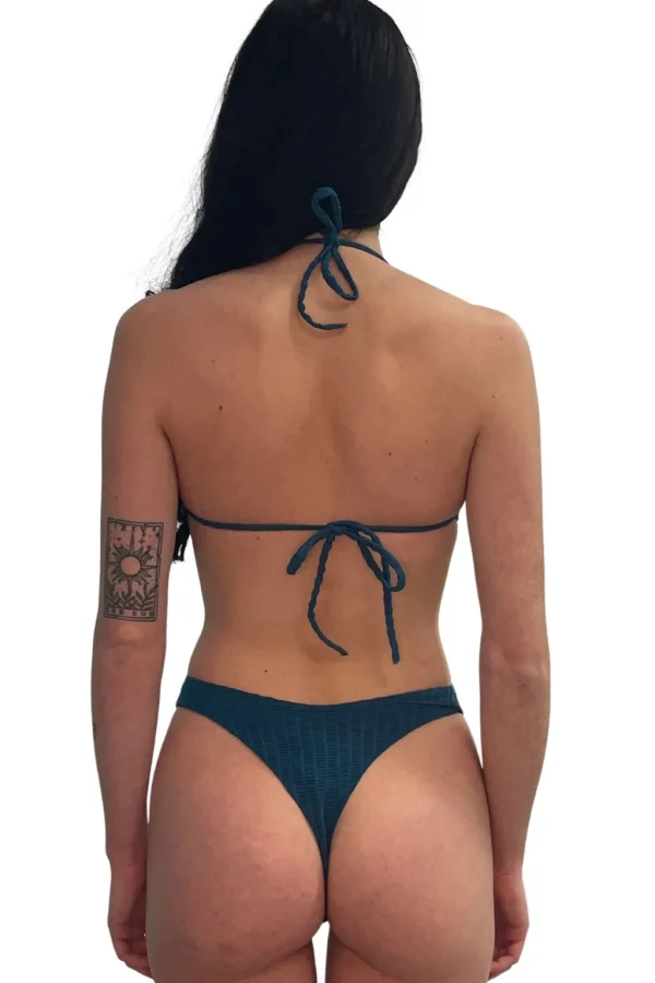 Fashion High Leg Thong Bikini Bottom | Gone Bananas Beachwear | San Diego Minimal Coverage Bottom | High Leg Bottom
