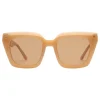 Outlet Vanilla / Brown Jemma Sunglasses Sunglasses