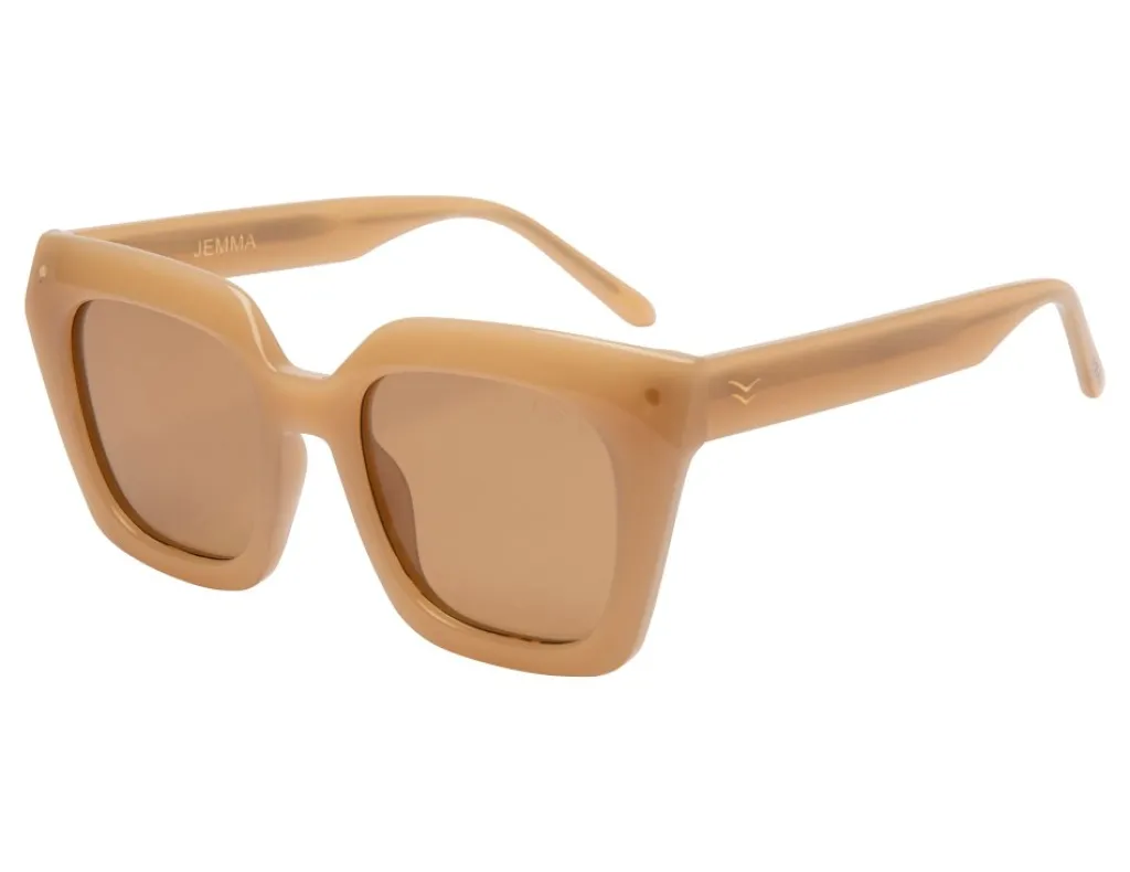 vanilla__brown_jemma_sung_1.webp Outlet Vanilla / Brown Jemma Sunglasses Sunglasses
