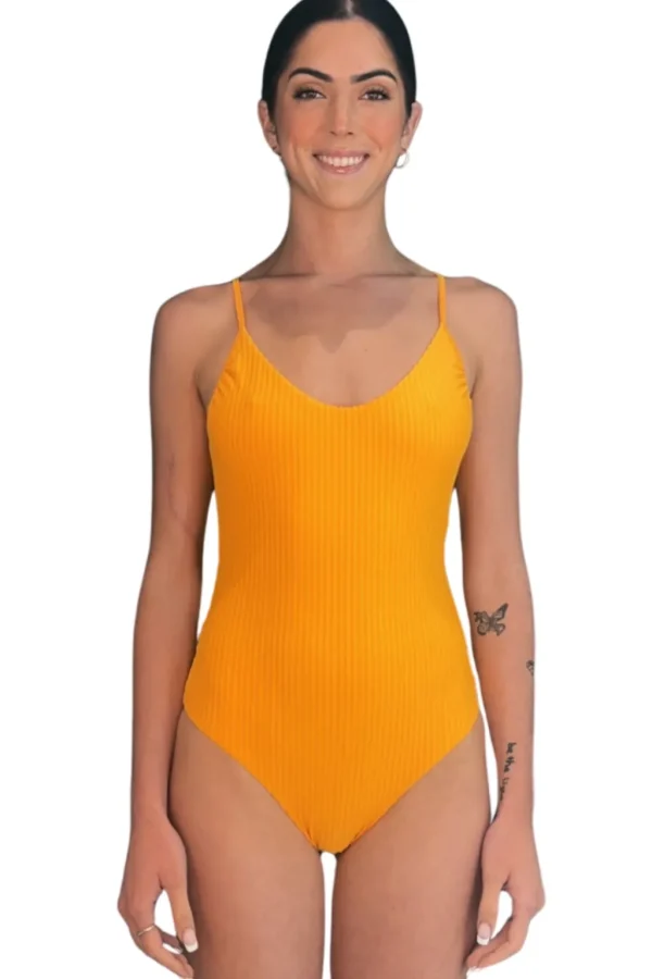 Sale Vintage Stripe Cutie One Piece Standard Cut One Pieces
