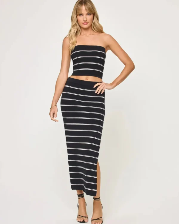 Sale Vista Point Stripe Amalfi Tube Top Tees, Tanks And Sweatshirts
