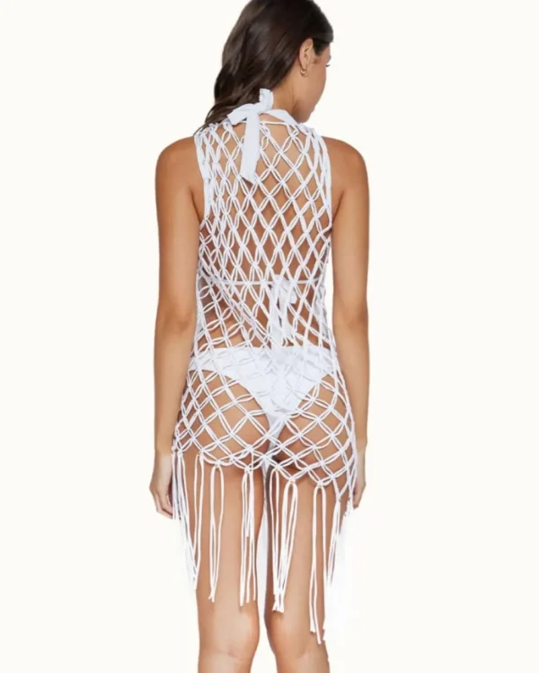 Outlet Sand Beaded Brynn Cover Up Cover Ups